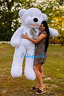 Величезний плюшевий ведмедик Дейман 210 см білий