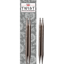 Знімні укорочені спиці ChiaoGoo Twist Lace Tips - 8 см