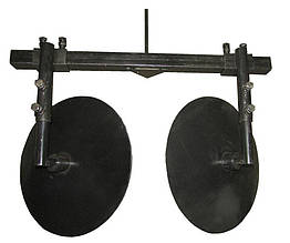 Окучник дисковий d=360 мм регульований (універсальний)+ зчіпка подвійна (ПД6)