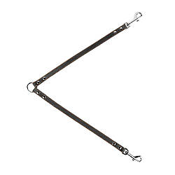 Сворка для собак ,ш.14 мм,д. 40 см , чорний, Collar