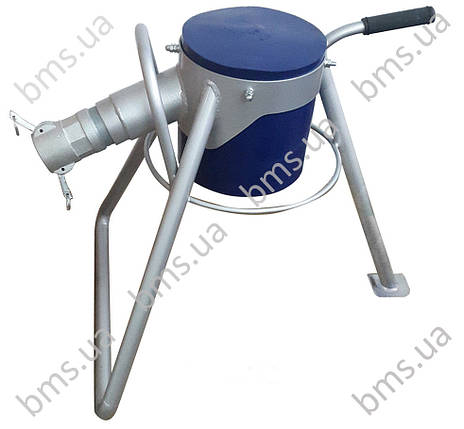 Гаситель 50 мм з штуцером камлок MT 50 AG, тринога, фото 1