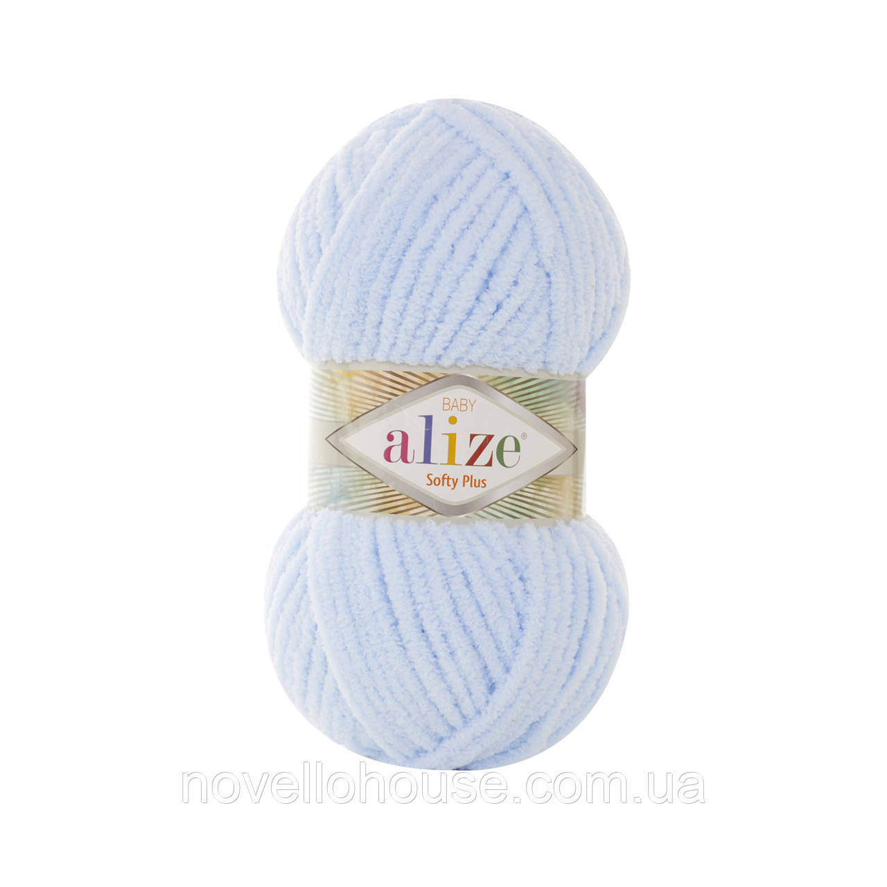 Alize SOFTY PLUS (Софті Плюс) № 183 світло-блакитний (Пряжа, нитки для в'язання)