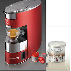 Кавомашина капсульна illy IPERESPRESSO X9 (червона) + 14 капсул у подарунок