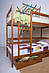 Двоярусне дерев'яне ліжко Амелі Олімп, фото 3