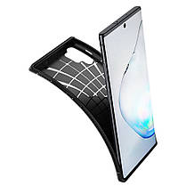 Чохол Spigen для Samsung Galaxy Note 10 Plus / 10 Plus 5G Rugged Armor, Matte Black, фото 5