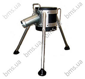 Гаситель 50/65 мм BMS, металевий (важкий) тринога з внутрішньою різьбою 2 1/2" IG