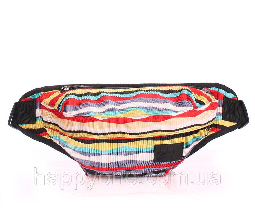 Сумка-бананка на пояс Poolparty Bumbag Velvet Red