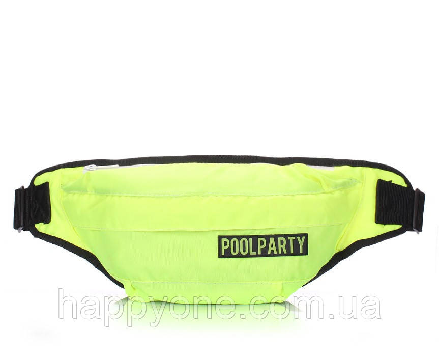 Сумка-бананка на пояс Poolparty Bumbag Neon