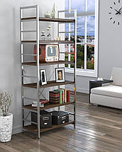 Стелаж офісний високий L-190 сріблястий TM Loft design, фото 5