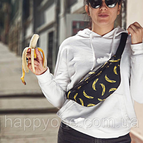 Сумка на пояс бананка BUMBAG Бананы (ID#1030194296), цена: 485 ...