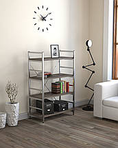 Стелаж офісний низький L-125 сріблястий TM Loft design, фото 4