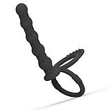 Анально-вагінальна насадка з кільцями для подвійного проникнення Balls, фото 2