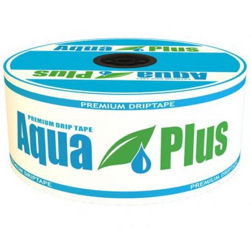 Крапельна стрічка Aqua Plus 8mil 20см (1000м) 1л/час, фото 1