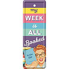 Закладка для книг My Week Is All Booked | Ностальгічне-Art 45045, фото 2