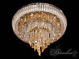 Кришталева стельова світлодіодна люстра 3688, фото 4