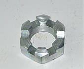 Гайка КАМАЗ євро пальця реактивної тяги корончатая М33х1,5