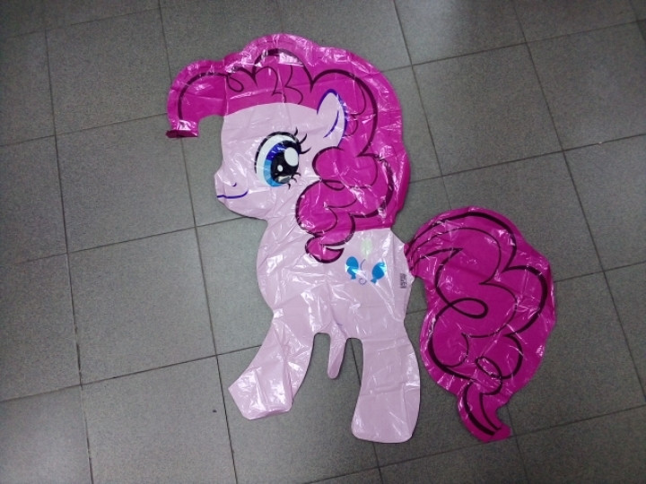 Повітряна куля фольгований фігурний Літл Поні 1шт, фото 1