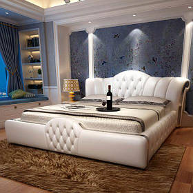 Ліжко дизайнерське на замовлення Елегія-43 прямокутне 1800*2000 мм (Меблі-Плюс TM)