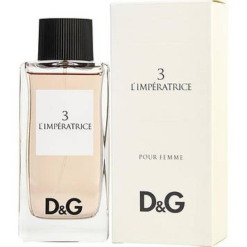 Жіночий парфум Dolce & Gabbana 3 L ' imperatrice (Дольче Габбана Імператриця) З магнітною стрічкою!
