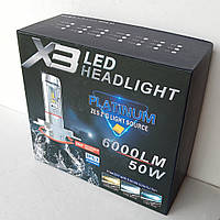 Комплект (2шт) светодиодных автомобильных лампы LED H4
