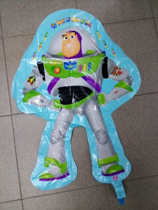 Повітряна куля фольгований, фігурний робот "Базз Лайтер", фото 1