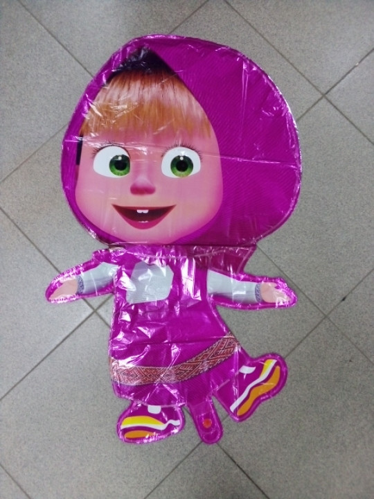 Воздушный шар фольгированный, фигурный "Маша", фото 1