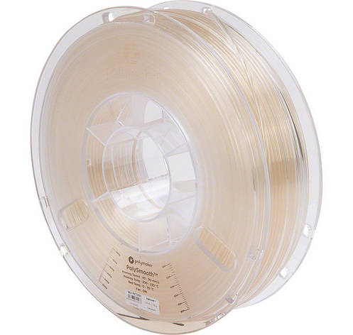 Пластик в котушці PolySmooth Polymaker,1,75 мм, 0.75 кг бежевий, фото 1