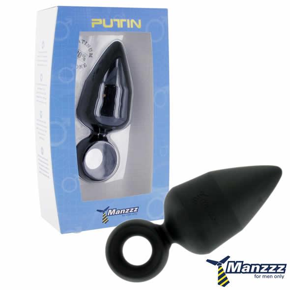 Анальний плаг "Путін" ManzzzToys Putin Black