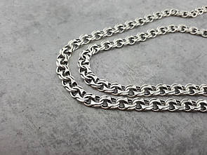 Срібний ланцюжок Бісмарк (чорнений, 25 грам)