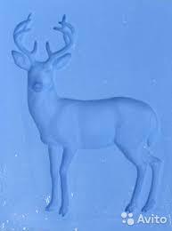 Силіконовий молд "Олень", фото 1
