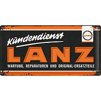 Табличка металлическая Lanz - Logo | Nostalgic-Art 27022