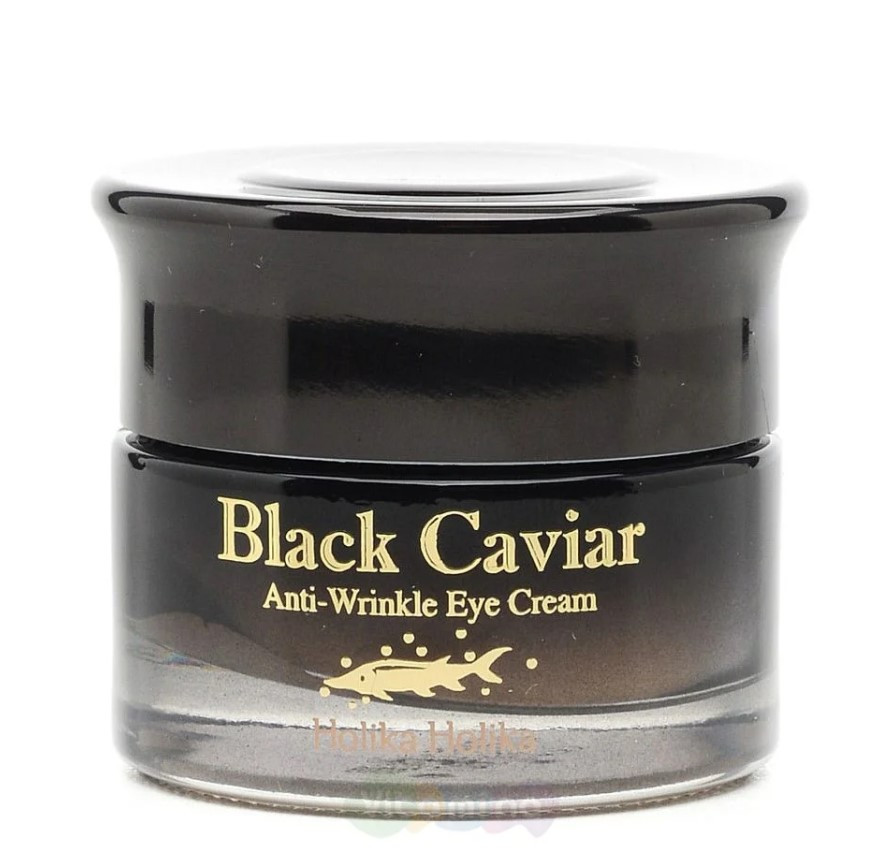 Антивіковий крем для очей Holika Holika Black Caviar Antiwrinkle Eye Cream 30 мл (8806334337612), фото 1