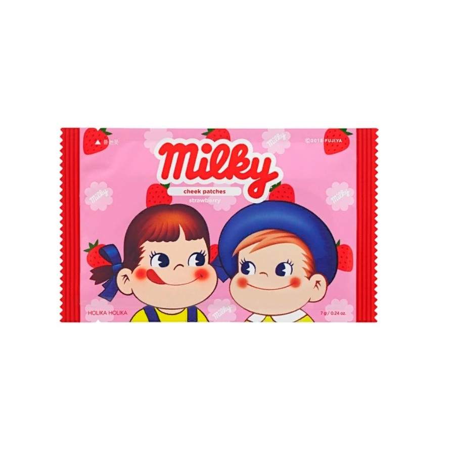 Міні-патчі для щік Holika Holika Peko Cheek Patches Strawberry 7 г (8806334379377), фото 1