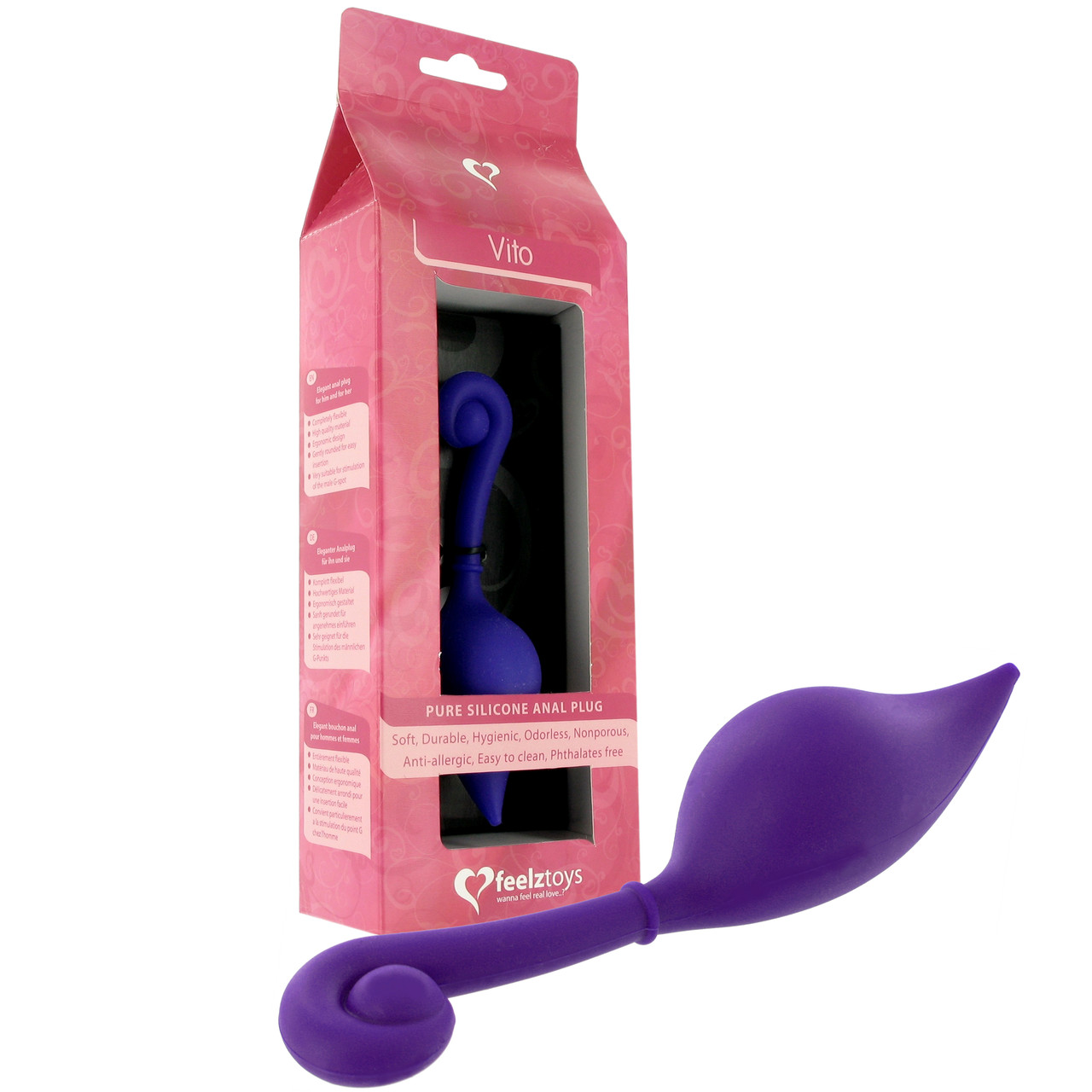 Анальний стимулятор FeelzToys Vito Anal Plug