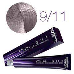 Фарба L'Oreal Professionnel Dia Light 9.11 Молочний попелястий коктейль 50 мл