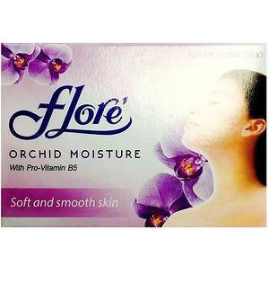 Mило туал, орхідея зволожувальне, Flore Herbal Bar Soap, 80 г (805798), фото 1