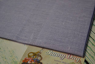 Тканина рівномірного плетіння Permin 076/322 Peaceful Purple, 28 каунтів