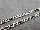 Хіт! срібний ланцюжок бісмарк. Ланцюг срібло ширина 5 мм. 60 см, фото 8