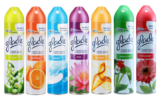 Аерозольний освіжувач повітря Glade 300мл в асортименті