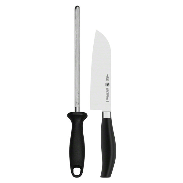 Набір кухонний ніж і мусат Zwilling J.A. Henckels Twin Five Star 2 предмета 30121-000-0