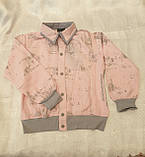 Стильна сорочка для хлопчиків 86,92,98,104 зросту Blueland Туреччина, фото 2