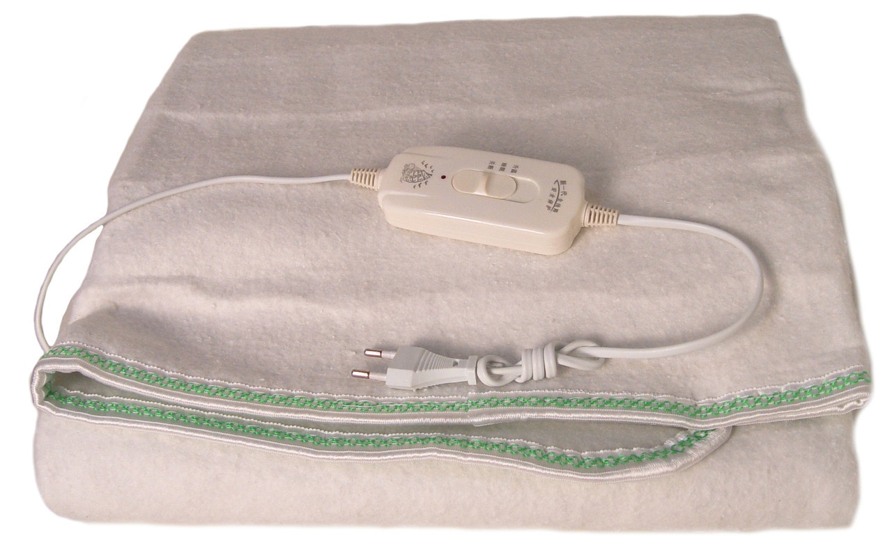 Электропростынь Electric blanket 5712 150х115 см, біла