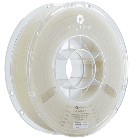 Випалювальний пластик в котушці PolyCast Polymaker,1,75 мм, 0.75 кг, фото 2
