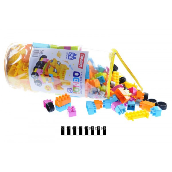 Конструктор Денді 5 Юніка, 240 дет