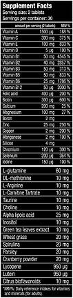 Вітаміни для чоловіків BioTech USA Multivitamin for Men 60 таб., фото 3