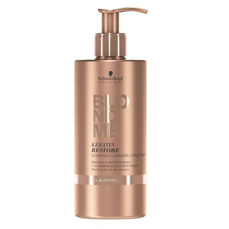 Кондиціонер для ко-вошинга SCHWARZKOPF Keratin Restore Bonding Cleansing Conditioner 500 мл, фото 2