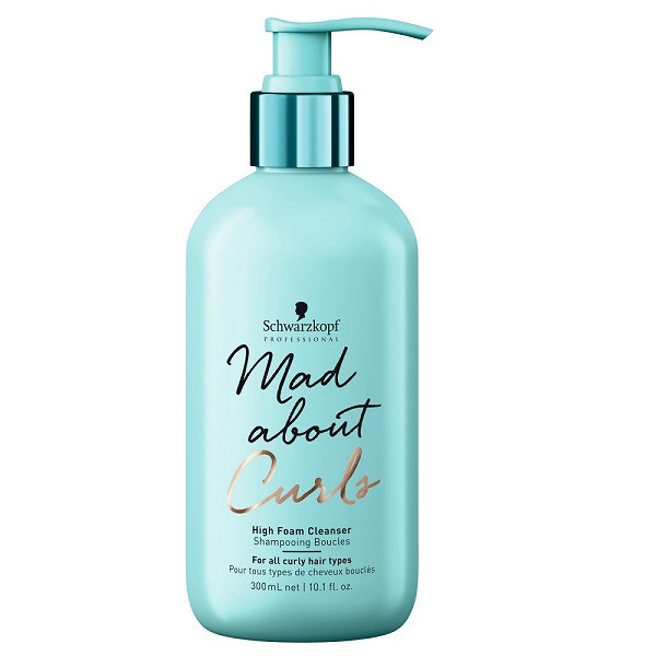 Безсульфатний шампунь для кучерявого волосся SCHWARZKOPF Mad About Curls High Foam Cleanser 300 мл