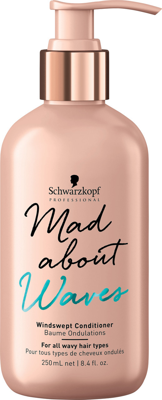 Кондиціонер для всіх типів хвилястого волосся SCHWARZKOPF Mad About Waves Windswept Conditioner 250 мл