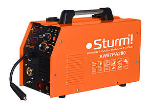 Зварювальний інверторний напівавтомат Sturm AW97PA280 (MIG/MAG,MMA)