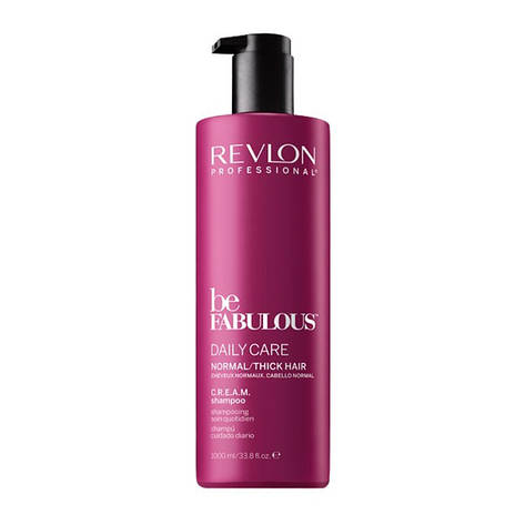 Шампунь для щоденного догляду Revlon Professional Be Fabulous Daily Care Shampoo 1000 мл, фото 1